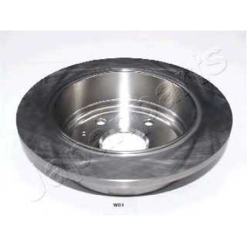 Тормозной диск JAPANPARTS DP-W01-1