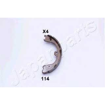 Комплект колодок стояночной тормозной системы JAPANPARTS GF-114AF