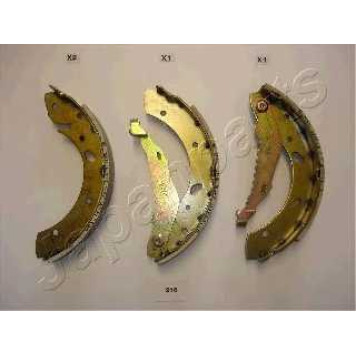 Комплект тормозных колодок задний для TOYOTA AVENSIS(#T22#) <b>JAPANPARTS GF-216AF</b>