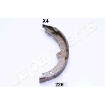 Комплект колодок стояночной тормозной системы JAPANPARTS GF-226AF
