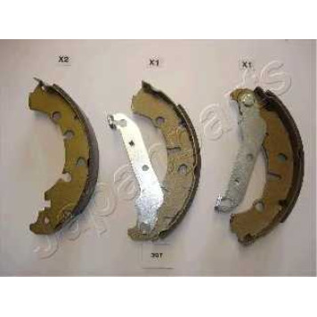 Комплект тормозных колодок задний для MAZDA 2(DY) <b>JAPANPARTS GF-307AF</b>