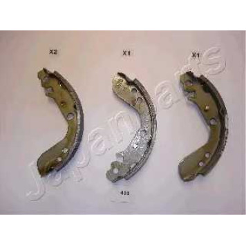 Комплект тормозных колодок задний для HONDA JAZZ(GD) <b>JAPANPARTS GF-493AF</b>