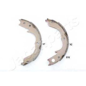 Комплект колодок стояночной тормозной системы JAPANPARTS GF-515AF