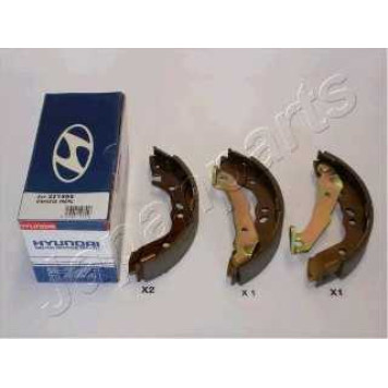 Комплект тормозных колодок задний для HYUNDAI ACCENT(X-3), ATOS PRIME(MX), ATOS(MX) <b>JAPANPARTS GF-595AF</b>