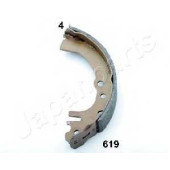 Комплект тормозных колодок задний для DAIHATSU CUORE(L501,L7#), MOVE(L6#,L9#) <b>JAPANPARTS GF-619AF</b>