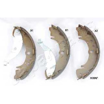 Комплект тормозных колодок задний для HYUNDAI SANTA FE(SM) <b>JAPANPARTS GF-H08AF</b>