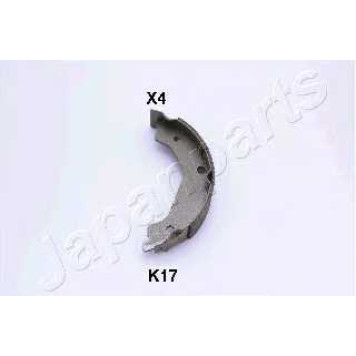 Комплект колодок стояночной тормозной системы JAPANPARTS GF-K17AF