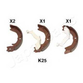 Комплект колодок стояночной тормозной системы JAPANPARTS GF-K25AF