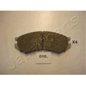 Колодки тормозные дисковые передний для NISSAN ALMERA(N15), PRIMERA(P10,W10), PULSAR(N14) <b>JAPANPARTS PA-010AF</b>