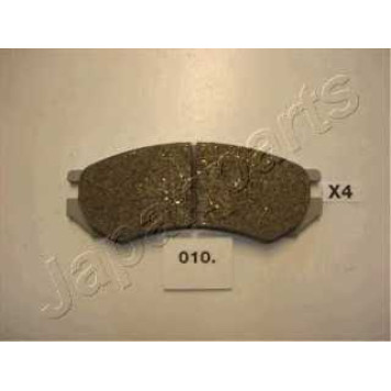 Колодки тормозные дисковые передний для NISSAN ALMERA(N15), PRIMERA(P10,W10), PULSAR(N14) <b>JAPANPARTS PA-010AF</b>