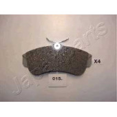 Колодки тормозные дисковые передний для NISSAN ALMERA(N16), PRIMERA(P10,P11,W10) <b>JAPANPARTS PA-015AF</b>