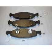 Колодки тормозные дисковые передний для JEEP GRAND CHEROKEE(WG,WJ) <b>JAPANPARTS PA-097AF</b>