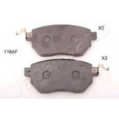 Колодки тормозные дисковые передний для INFINITI FX / NISSAN MURANO(Z50) <b>JAPANPARTS PA-118AF</b>