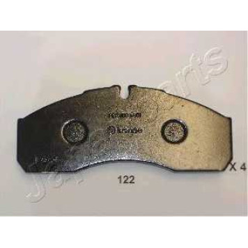 Колодки тормозные дисковые передний для NISSAN ATLEON <b>JAPANPARTS PA-122AF</b>