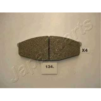 Колодки тормозные дисковые передний для NISSAN 280 ZX,ZXT(HGS130), CABSTAR(F22,H40), PATROL GR(GR,Y60), PATROL III/2(K260,W260), PATROL(K160,W160) <b>JAPANPARTS PA-134AF</b>