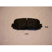 Колодки тормозные дисковые передний для TOYOTA YARIS(KSP9#, NCP9#, NSP9#, SCP9#, ZSP9#) <b>JAPANPARTS PA-220AF</b>