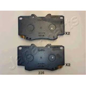 Колодки тормозные дисковые передний для TOYOTA HILUX(GGN#,KUN#,LAN#,TGN#) <b>JAPANPARTS PA-226AF</b>