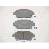 Колодки тормозные дисковые передний для TOYOTA IQ(KGJ1#,KPJ1#,NGJ1#,NUJ1#) <b>JAPANPARTS PA-275AF</b>