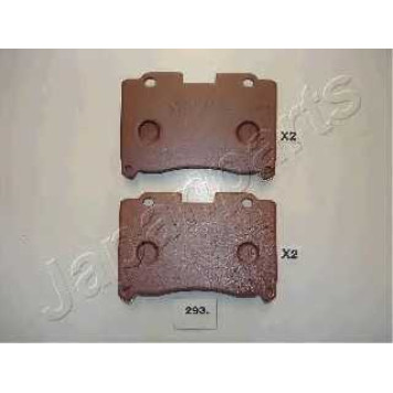 Колодки тормозные дисковые передний для TOYOTA CELICA(AT20#, RA4#, RA40, RA6#, ST20#, TA4#, TA60), SUPRA(JZA80) <b>JAPANPARTS PA-293AF</b>