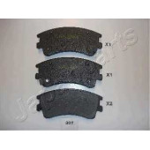 Колодки тормозные дисковые передний для MAZDA 6(GG,GY) <b>JAPANPARTS PA-307AF</b>