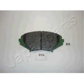 Колодки тормозные дисковые передний для MAZDA RX 8(SE17) <b>JAPANPARTS PA-313AF</b>