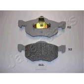 Колодки тормозные дисковые передний для MAZDA TRIBUTE(EP) <b>JAPANPARTS PA-322AF</b>