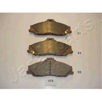 Колодки тормозные дисковые передний для FORD RANGER(EQ,ER) / MAZDA B-SERIE(UN), BT-50(CD,UN) <b>JAPANPARTS PA-373AF</b>
