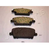 Колодки тормозные дисковые передний для HONDA CIVIC(FK,FN) <b>JAPANPARTS PA-403AF</b>