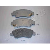 Колодки тормозные дисковые передний для HONDA CITY, CIVIC(EG,EH,EJ,EK,EM1,MA,MB), JAZZ(GD), LOGO(GA3) <b>JAPANPARTS PA-425AF</b>