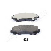 Колодки тормозные дисковые передний для HONDA RIDGELINE <b>JAPANPARTS PA-436AF</b>