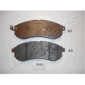 Колодки тормозные дисковые передний для MITSUBISHI L 200(K6#T,K7#T) <b>JAPANPARTS PA-515AF</b>