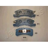 Колодки тормозные дисковые передний для DAIHATSU CUORE(L250#, L251, L260#, L275#, L285#), TREVIS <b>JAPANPARTS PA-609AF</b>