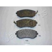 Колодки тормозные дисковые передний для SUBARU BRZ, FORESTER, IMPREZA, LEGACY, OUTBACK, XV / TOYOTA GT 86 <b>JAPANPARTS PA-706AF</b>