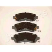 Колодки тормозные дисковые передний для SUBARU IMPREZA(GC,GD,GF,GFC,GG), LEGACY(BD,BE,BG,BH) <b>JAPANPARTS PA-711AF</b>