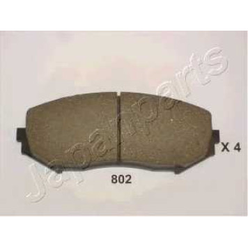 Колодки тормозные дисковые передний для SUZUKI GRAND VITARA(JT) <b>JAPANPARTS PA-802AF</b>