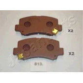 Колодки тормозные дисковые передний для CHERY A1, QIYUN 1, QQ6 / SUZUKI WAGON R+(EM) <b>JAPANPARTS PA-813AF</b>