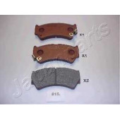 Колодки тормозные дисковые передний для SUZUKI BALENO(EG) <b>JAPANPARTS PA-815AF</b>