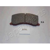 Колодки тормозные дисковые передний для SUZUKI BALENO(EG), SAMURAI(SJ) <b>JAPANPARTS PA-816AF</b>