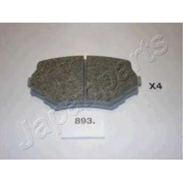 Колодки тормозные дисковые передний для SUZUKI GRAND VITARA(FT), VITARA(ET,TA) <b>JAPANPARTS PA-893AF</b>