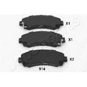 Колодки тормозные дисковые передний для ISUZU D-MAX(8DH,TFR,TFS) <b>JAPANPARTS PA-914AF</b>