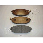 Колодки тормозные дисковые передний для HYUNDAI GALLOPER(JK-01) <b>JAPANPARTS PA-H01AF</b>