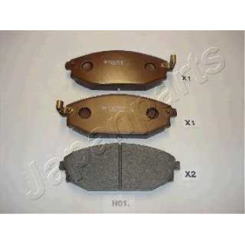 Колодки тормозные дисковые передний для HYUNDAI GALLOPER(JK-01) <b>JAPANPARTS PA-H01AF</b>