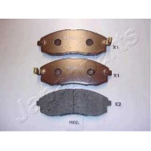 Колодки тормозные дисковые передний для HYUNDAI H-1 <b>JAPANPARTS PA-H02AF</b>