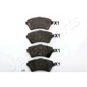 Колодки тормозные дисковые передний для LAND ROVER FREELANDER(LN,LN#), RANGE ROVER(LM) <b>JAPANPARTS PA-L03AF</b>