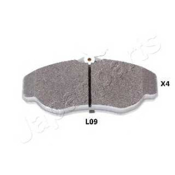 Колодки тормозные дисковые передний для LAND ROVER DISCOVERY(LJ,LT), RANGE ROVER(LP) <b>JAPANPARTS PA-L09AF</b>