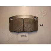 Колодки тормозные дисковые передний для DAEWOO ESPERO(KLEJ), NUBIRA(KLAJ) <b>JAPANPARTS PA-W02AF</b>