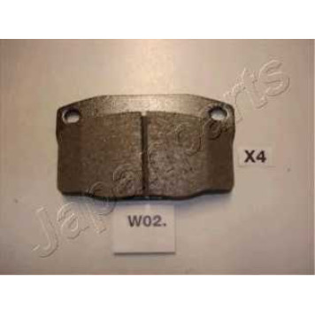 Колодки тормозные дисковые передний для DAEWOO ESPERO(KLEJ), NUBIRA(KLAJ) <b>JAPANPARTS PA-W02AF</b>