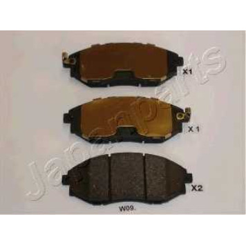 Колодки тормозные дисковые передний для CHEVROLET EPICA(KL1#) <b>JAPANPARTS PA-W09AF</b>