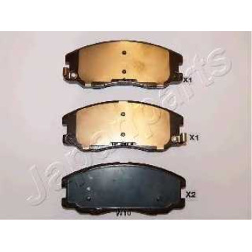 Колодки тормозные дисковые передний для CHEVROLET CAPTIVA(C100,C140) / OPEL ANTARA <b>JAPANPARTS PA-W10AF</b>
