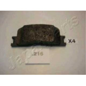 Колодки тормозные дисковые задний для CHERY AMULET, E5, FORA / TOYOTA CAMRY(#XV3#,ACV3#,MCV3#) <b>JAPANPARTS PP-216AF</b>